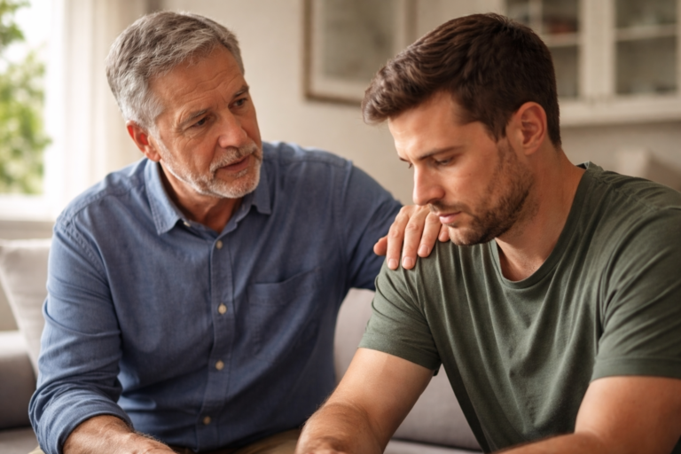 Talking with a loved one about his behaviours