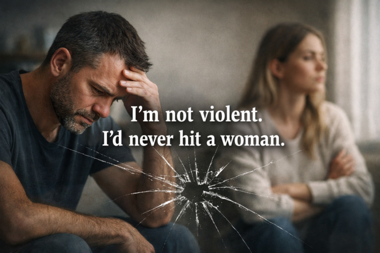 Behaviour Change Counselling for “non violent” men…