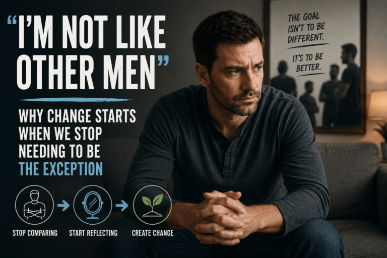  “I’m Not Like Other Men”: Why Change Starts When We Stop Needing to Be the Exception