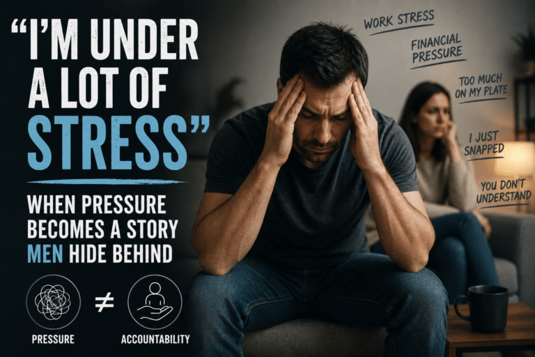 “I’m Under a Lot of Stress”: When Pressure Becomes a Story Men Hide Behind