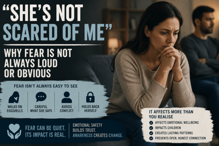 “She’s Not Scared of Me”: Why Fear Is Not Always Loud or Obvious