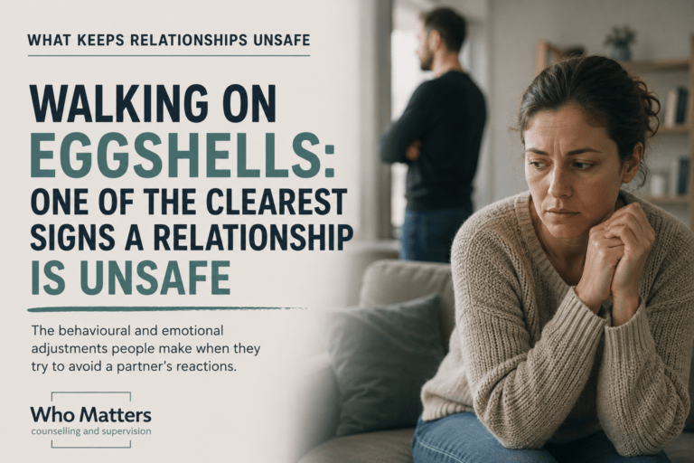 Walking on Eggshells: One of the Clearest Signs a Relationship Is Unsafe