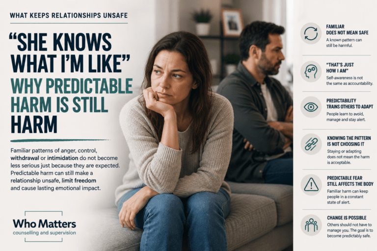 “She Knows What I’m Like”: Why Predictable Harm Is Still Harm